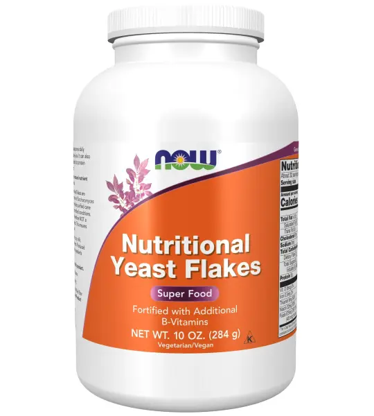 NOW Nutritional Yeast Flakes Supplements