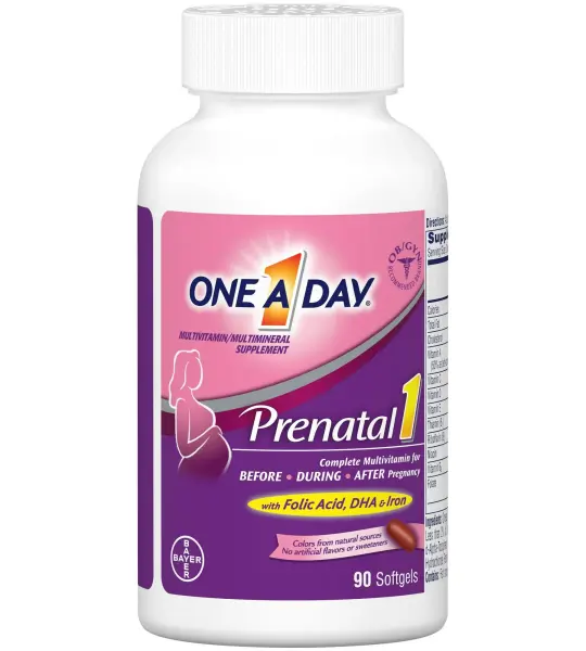 One A Day Prenatal Multivitamin Softgels
