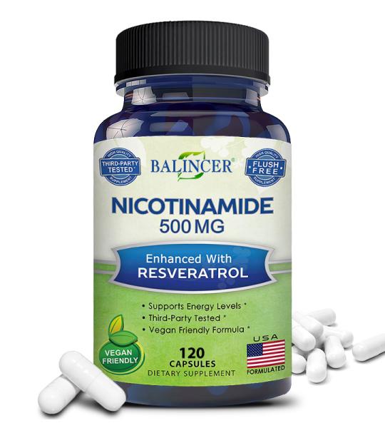Niacinamide 500mg Vegetarian Capsule
