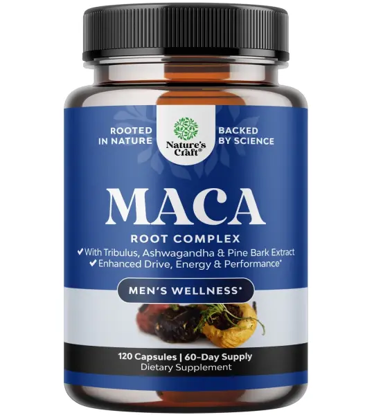 Black Maca Root Capsules