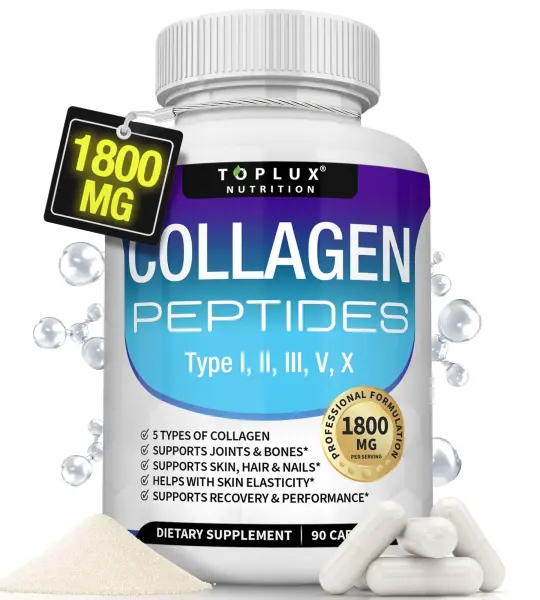 Toplux Multi Collagen Peptides Capsules