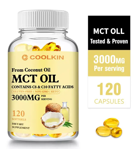 Coolkin MCT Oil Capsules 3000mg