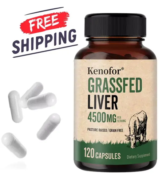 Kenofor Grass Fed Liver Capsules