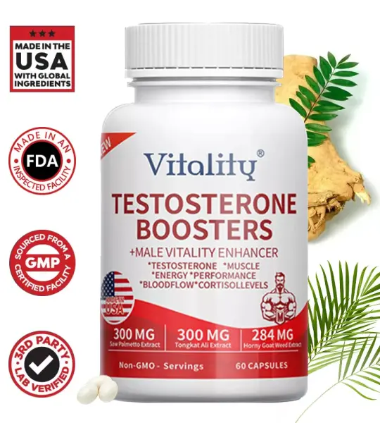Vitality Testosterone Booster Capsules