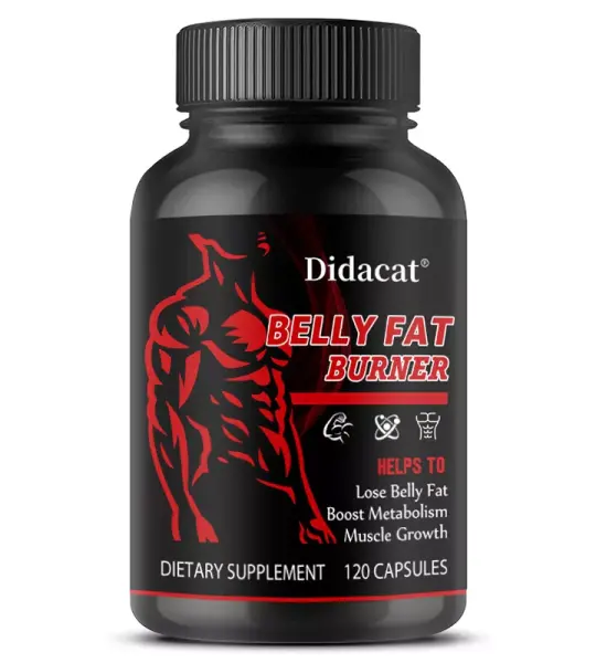 Didacat Men Belly Fat Burner Capsules