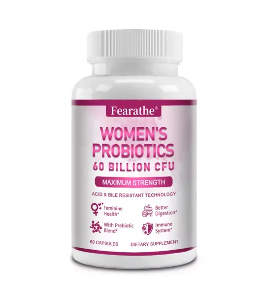 Fearathe Women Probiotics 60 Billion CFU Capsules