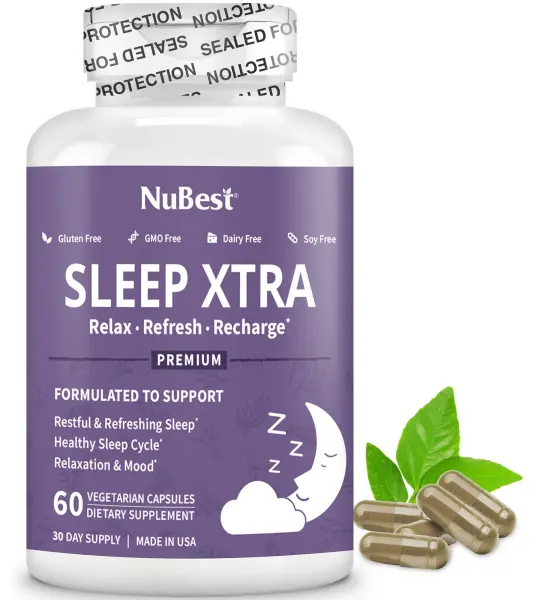 NuBest Sleep Xtra Supports Capsules