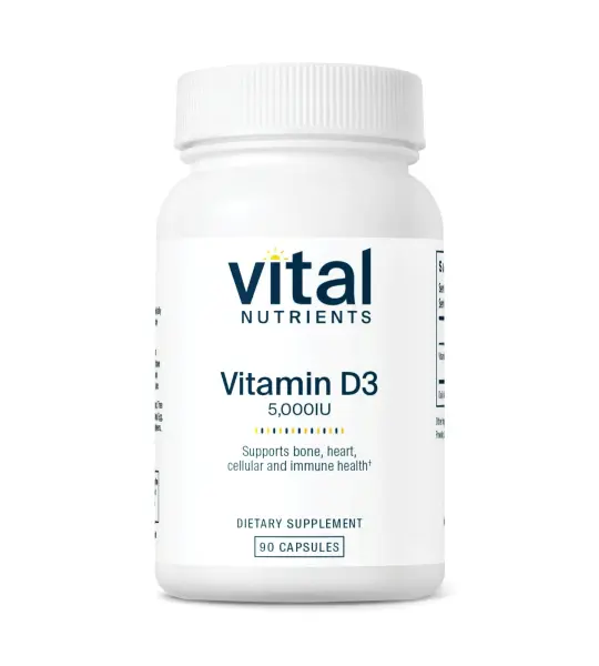 Vital Nutrients Vitamin D3 Capsules