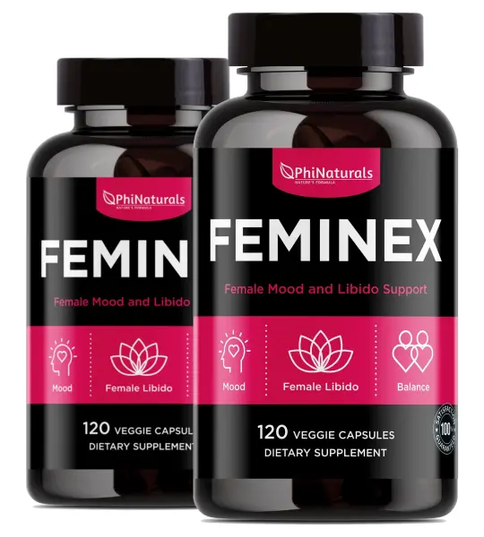 Phi Naturals Feminex Female Libido Support Capsules